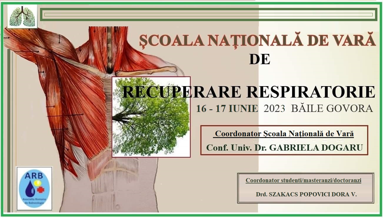 2023 04 13 Scoala Nationala Recuperare Respiratorie 2023